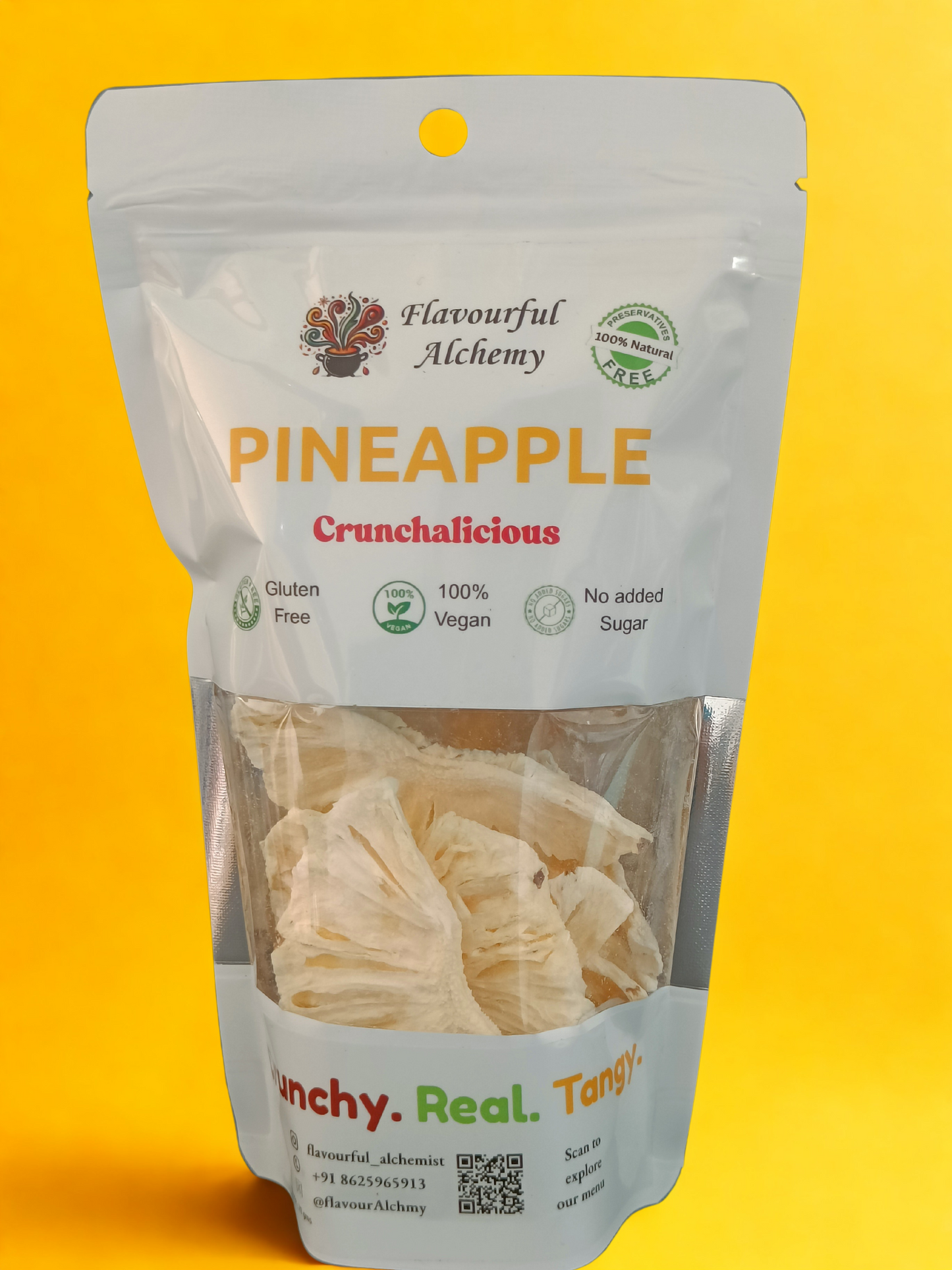 Freeze Dried Pineapple